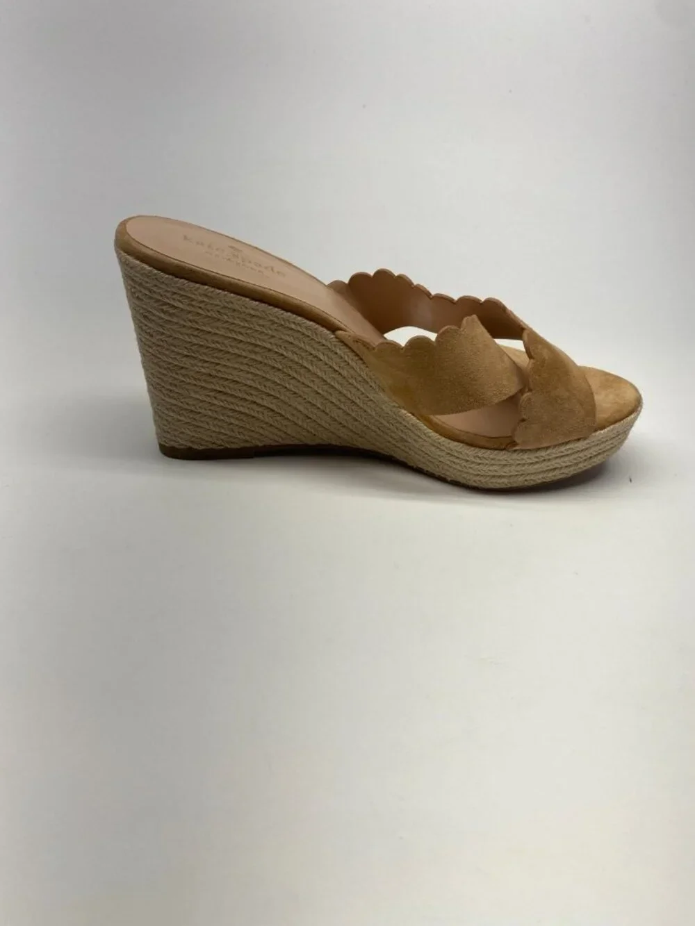 Kate Spade Womens Criss Cross Espadrille Wedge Heel Sandal Sz 10